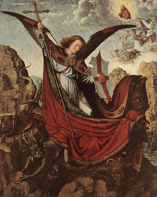 DAVID, Gerard Altarpiece of St Michael dfg France oil painting art